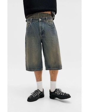 BDG Neo Oversized Shorts - Grey