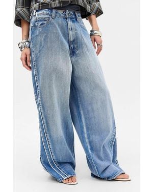 Jaded London Vapor Colossus Jeans - Blue