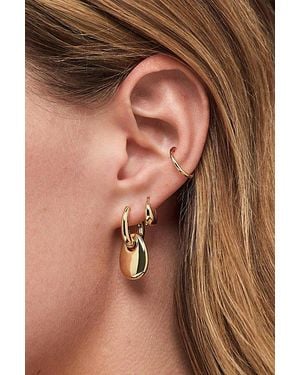 Ana Luisa Kayla Drop Earrings - Brown