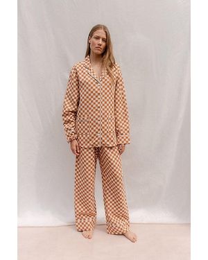 TBCo Cotton Pyjama Set Top - Natural