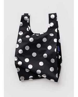 BAGGU Metallic Baby Reusable Tote Bag - Black