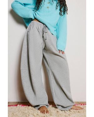 Out From Under Essential 2.0 Barrel Leg Joggers - Blue