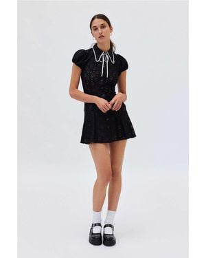 Kimchi Blue Audrey Lace Mini Dress - Black