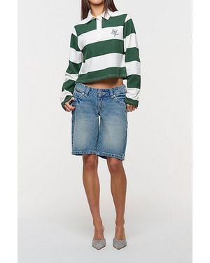 Abrand Jeans Good Sport Polo Top - Blue