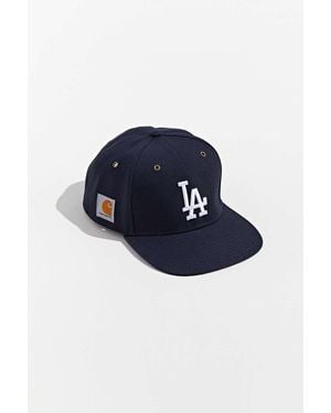'47 X Carhartt La Dodgers Dad Snapback Hat - Blue