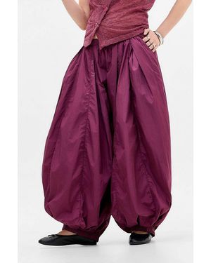 BDG Cloud Parachute Trousers - Purple