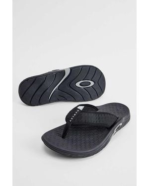 Oakley Operative Flip Flops - Black