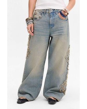BDG Jaya Appliqué Jeans - Blue