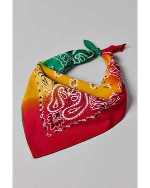Urban Outfitters Pattern Cotton Bandana - Pink