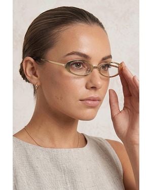 Fifth & Ninth Fifth & Ninth Kylie Oval Light Blocking Glasses - Metallic
