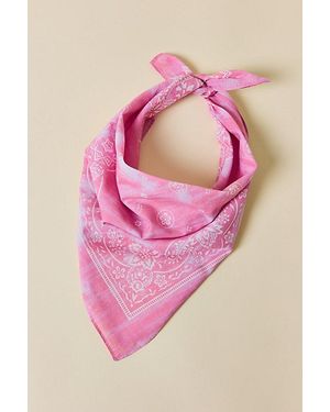 Urban Outfitters Floral Paisley Bandana - Pink