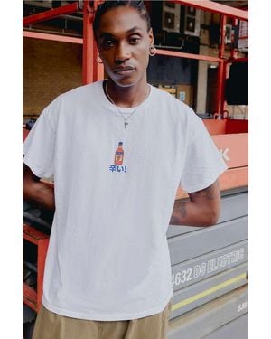Urban Outfitters Uo Ecru Hot Sauce T-shirt - White