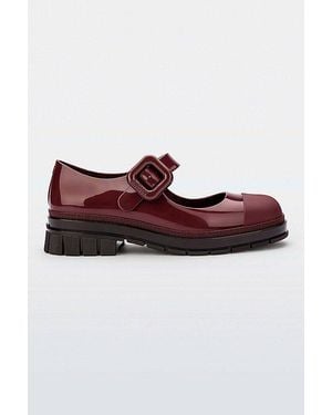 Melissa June Jelly Mary Jane Shoe - Red
