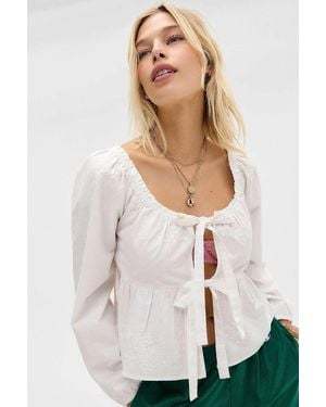 Kimchi Blue Hudson Blouse - White