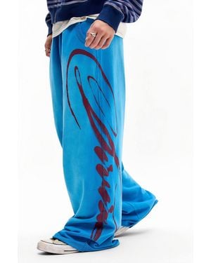 Jaded London Blue Divine Airbrush Joggers