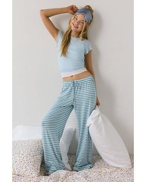 Out From Under Willa Easy Pull-On Lounge Pant - Blue