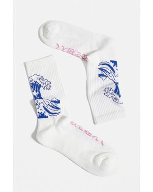 iets frans... Uo Hokusai Great Wave Socks - Blue