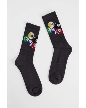 Urban Outfitters Uo Cul8r Socks - Black