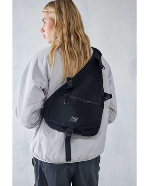 iets frans... Black One Shoulder Backpack - Blue