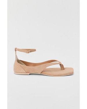 Matisse Footwear Kerry Ankle Wrap Sandals - Natural