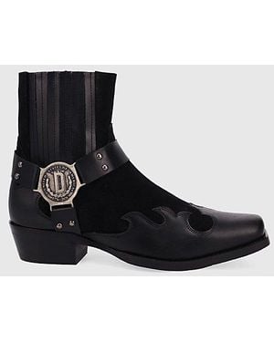 Dingo Bandit Leather Boot - Black