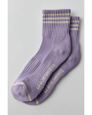 LE BON SHOPPE Girlfriend Socks - Purple