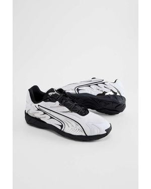 PUMA White Inhale Smile Trainers