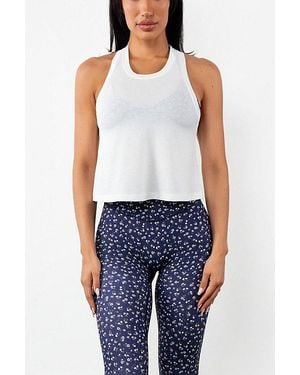 Vitaly Flow Racer Tank Top - Blue