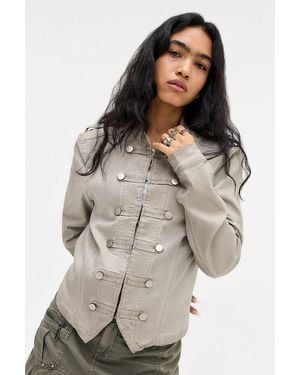 Jaded London Rebel Jacket - Natural