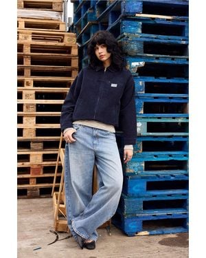 BDG Luca Shrunken Corduroy Jacket - Blue