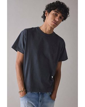 BDG Bonfire Cropped Cotton Tee - Black