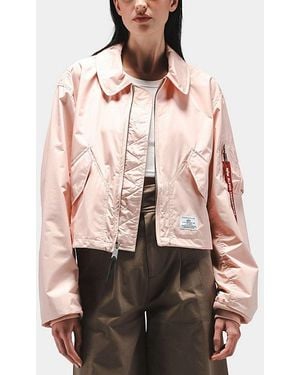 Alpha Industries Cwu 36/P Relaxed Flight Jacket - Pink