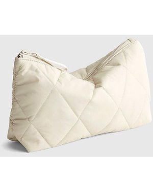 Vera Bradley Quilted Nylon Medium Pouch - Natural