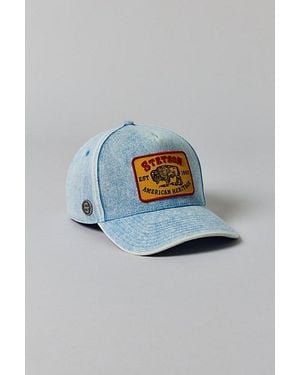 Stetson Buffalo Patch Trucker Hat - Blue