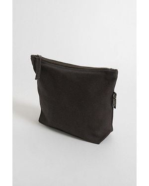 Terra Thread Organic Cotton Canvas Zippered Pouch - Black