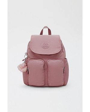 Kipling City Pocket Backpack - Pink
