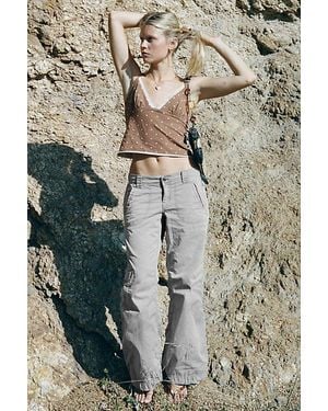 BDG 360 Utility Low-Rise Straight Leg Pants - Blue