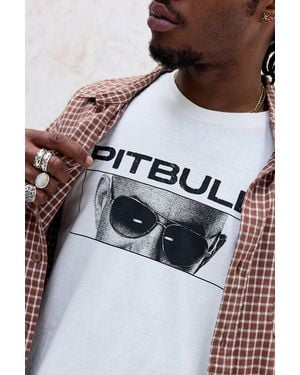 Urban Outfitters Uo White Pitbull T-shirt