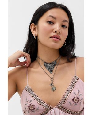 Silence + Noise Silence + Noise Chainmail Choker Necklace - Natural