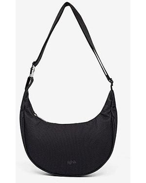 Lefrik Lua Crescent Shoulder Bag - Black