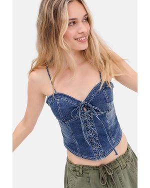 BDG Sweet Talker Cami - Blue