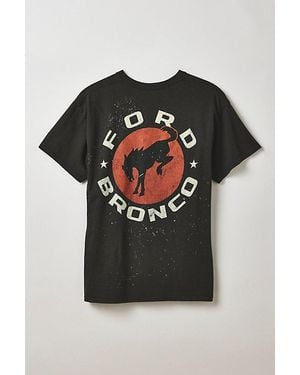 Urban Outfitters Ford Bronco Paint Splatter Graphic Tee - Black