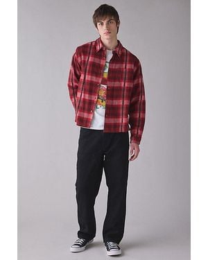 BDG Rlx Double Knee Straight Jean - Red