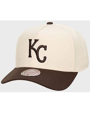 Mitchell & Ness Mlb Kansas City Royals Pro Snapback Hat - Natural