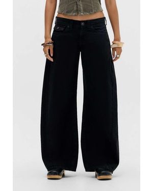 BDG Kayla Lowrider Cocoon Trousers - Black
