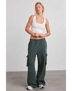 Nike Sportswear Studio Fleece Oversized High-Rise Cargo Pants - Multicolor