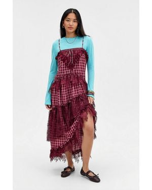 Kimchi Blue Annabelle Tiered Maxi Dress