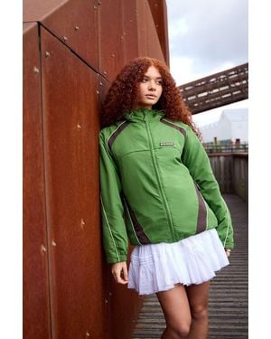 iets frans... Tyla Hooded Jacket - Green