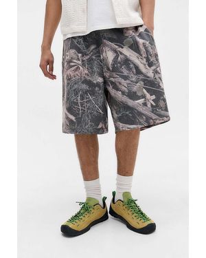 BDG Camo Jersey Shorts S At Urban Outfitters - Grey