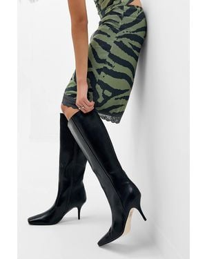 Raid Black Mistique Knee-high Boots